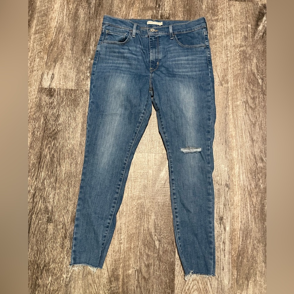 High Rise Super Skinny Jeans